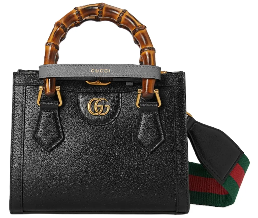 Tui Gucci Diana Small Tote Bag 'Black' 702732-U3ZDT-1073