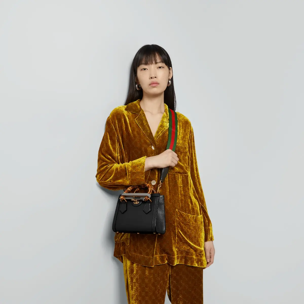 Tui Gucci Diana Small Tote Bag 'Black' 702732-U3ZDT-1073