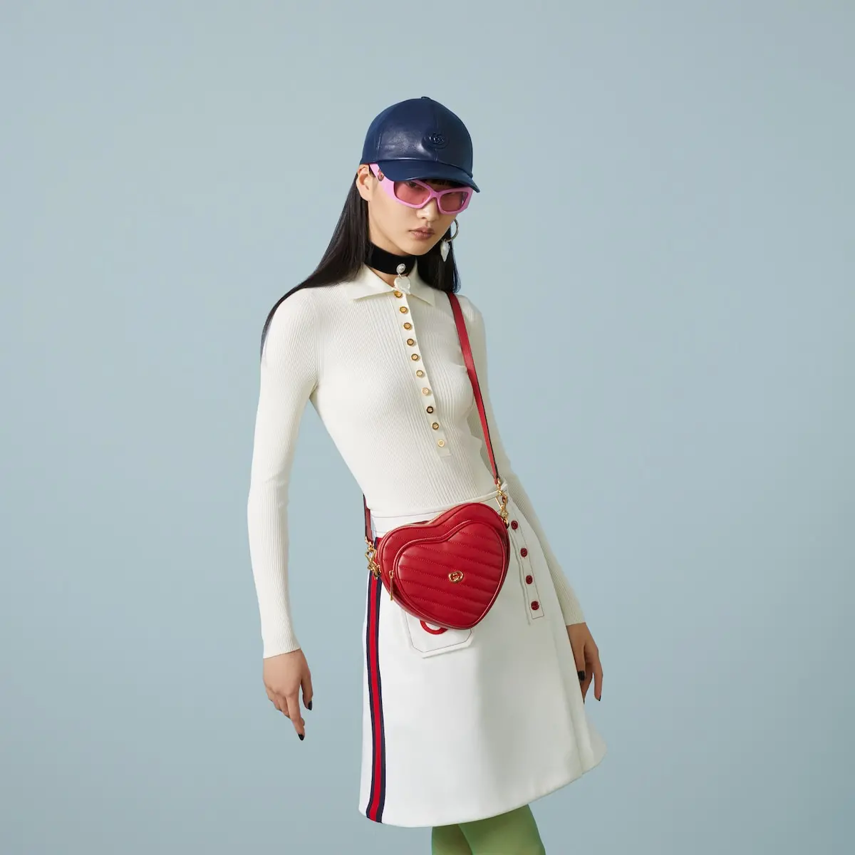 Tui Gucci Mini Shoulder Bag With Interlocking G 'Red' 751628-AACCL-6433