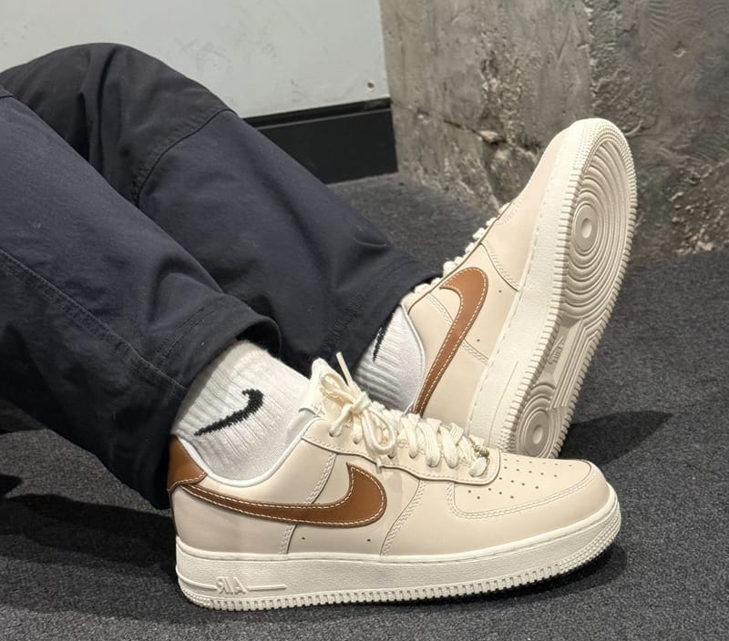 Giày Nike Air Force 1 'Pearl White' IB8865-221 - Ảnh 2