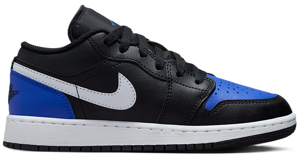 Giay Nike Air Jordan 1 Low GS 'Black Game Royal White' 553560-042