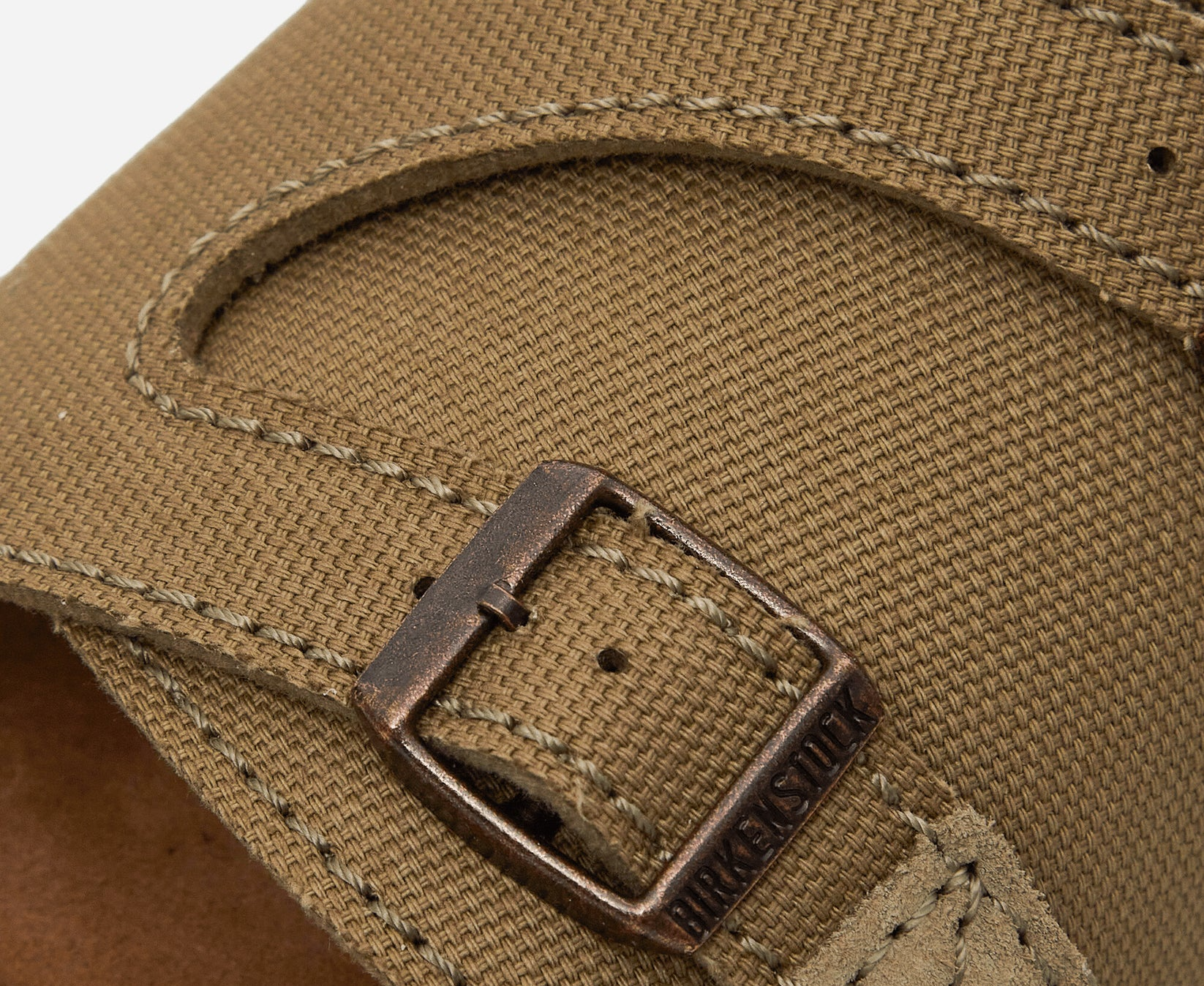 Dep Birkenstock Zurich Suede Canvas Sandals 'Faded Khaki' 1028755