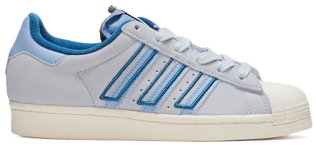Giay Adidas Superstar J GS 'Altered Blue White' GV7949