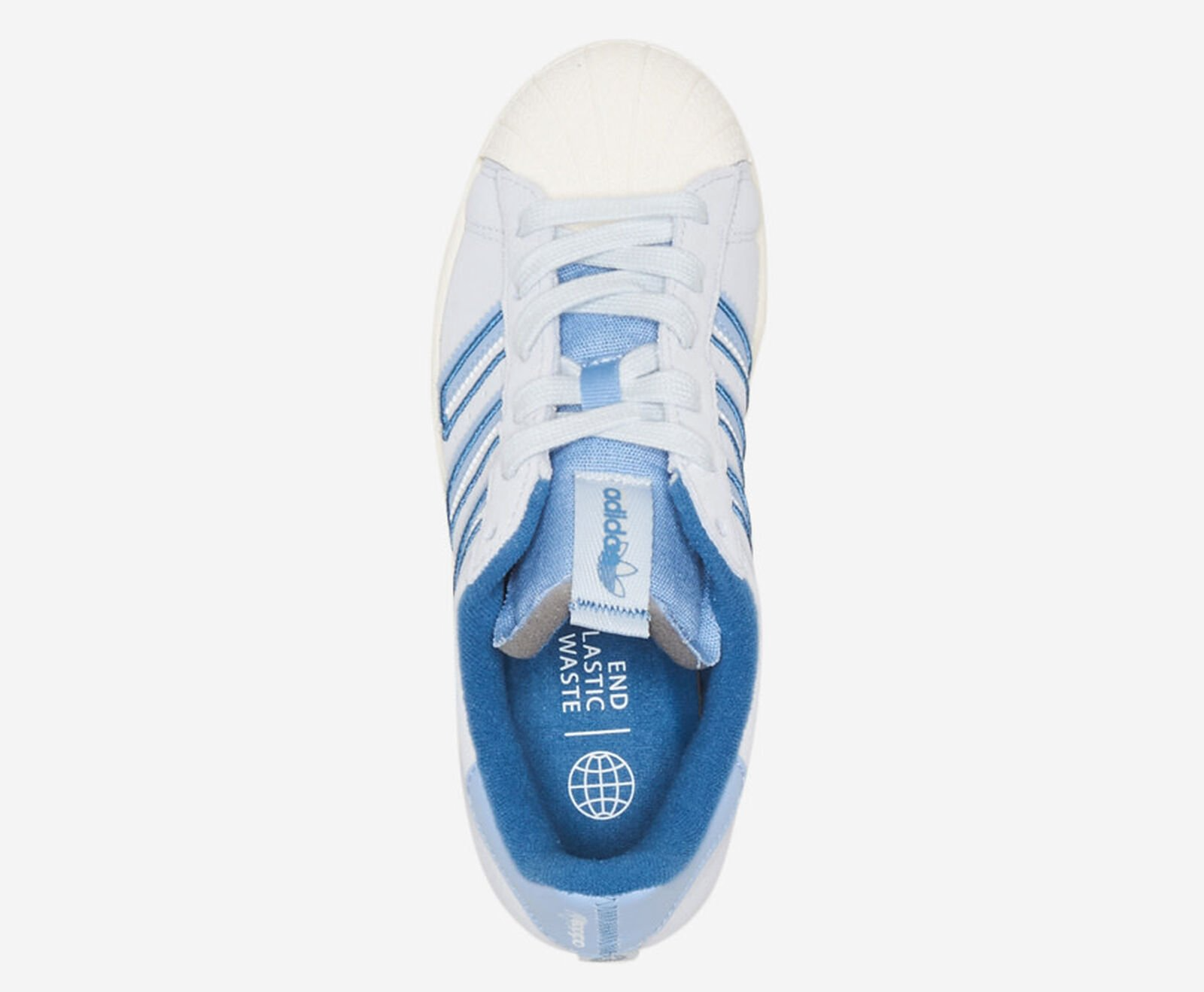 Giay Adidas Superstar J GS 'Altered Blue White' GV7949