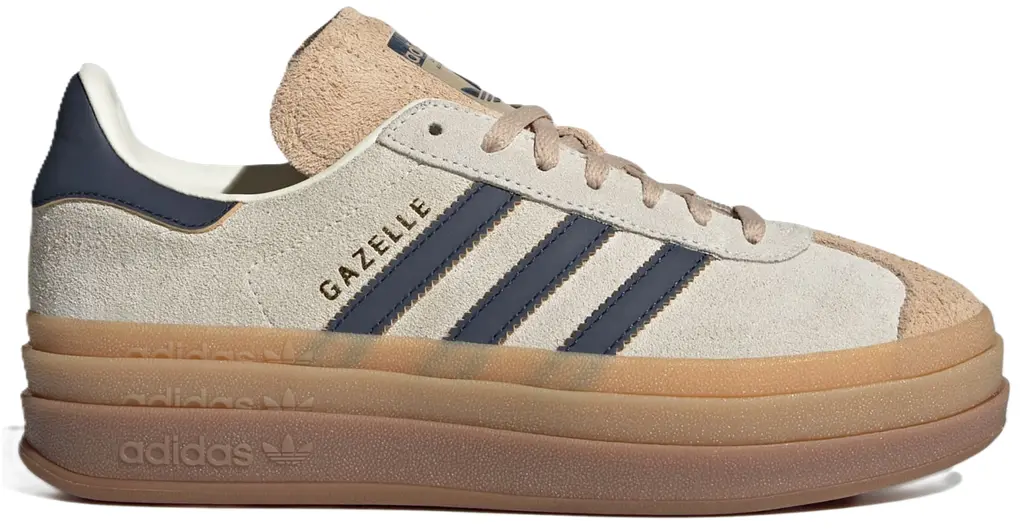 Giay Adidas Gazelle Bold 'Cream Night Indigo' JQ5126