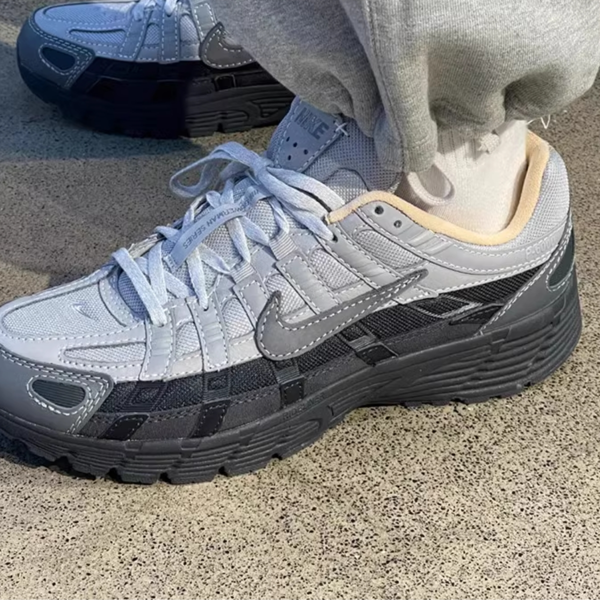 Giay Nike P-6000 'Grey Black Purple' HV5984-001