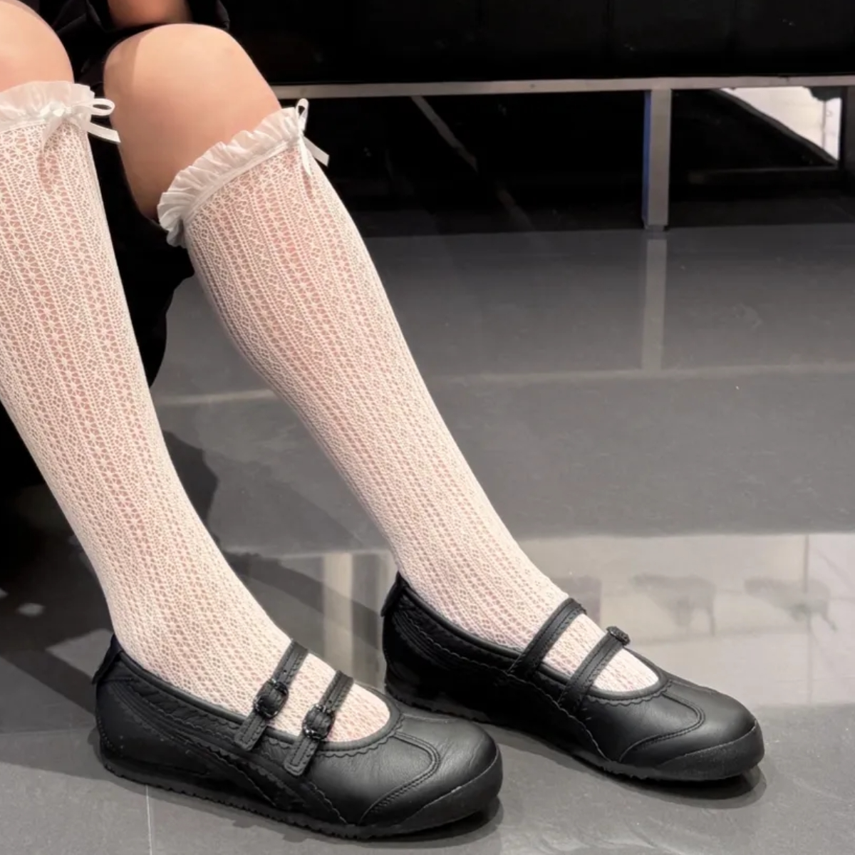 Alternative view of Giày Onitsuka Tiger Mexico 66 TGRS 'Black' 1182A660-001