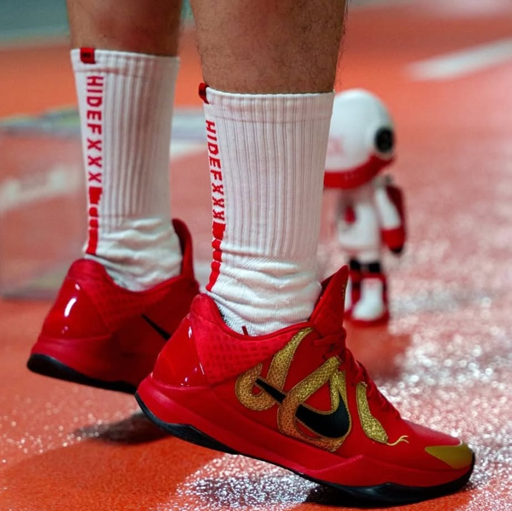 Giày Nike Kobe 5 Protro Year Of The Mamba 'Red' HF5182-600 - Ảnh 3