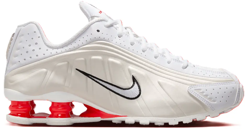 Giay Nike Shox R4 'White Phantom Picante Red' AR3565-103