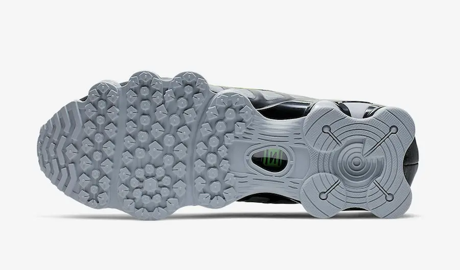 Giay Nike Shox TL 'Wolf Grey Lime Blast' AV3595-005