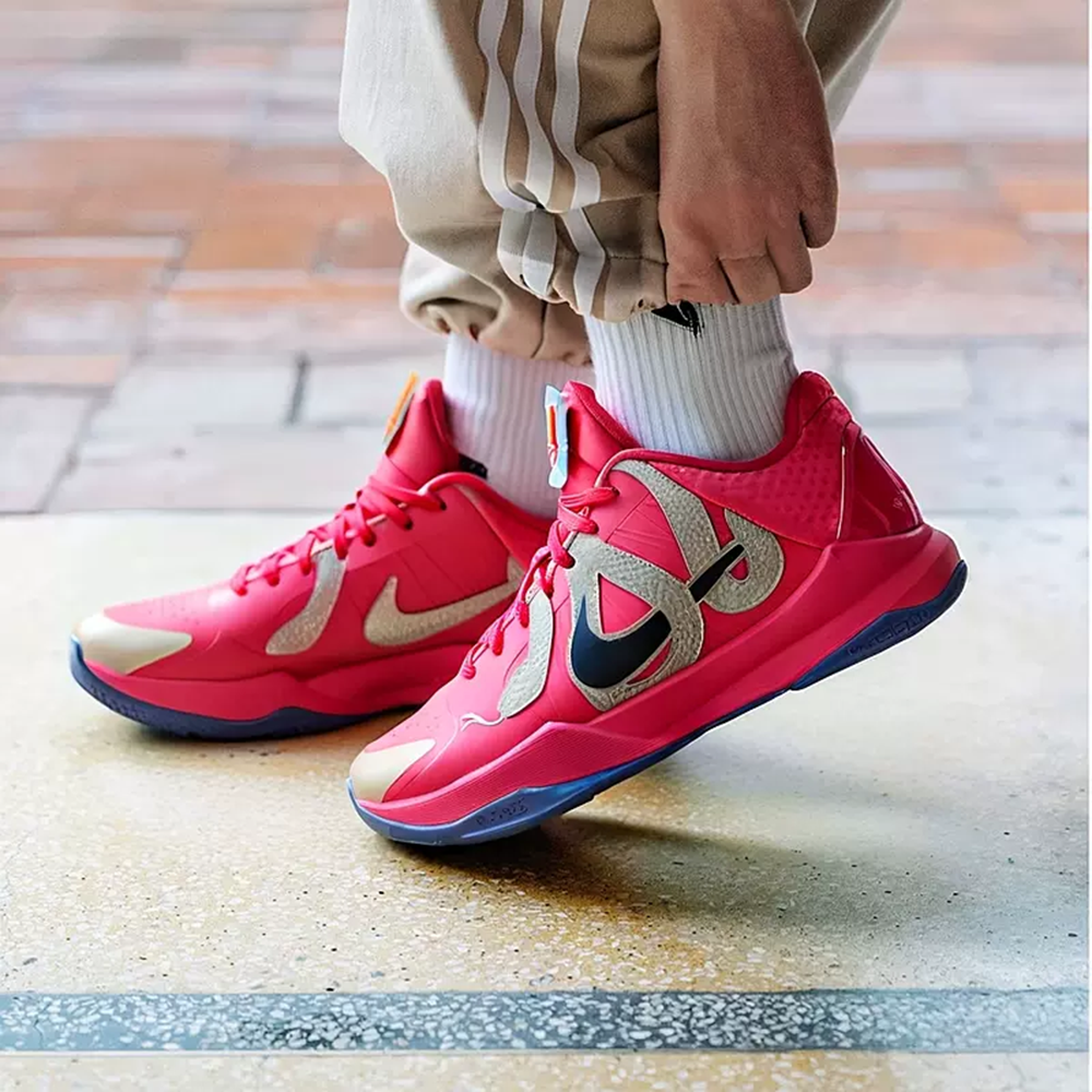 Giày Nike Kobe 5 Protro Year Of The Mamba 'Red' HF5182-600 - Ảnh 4
