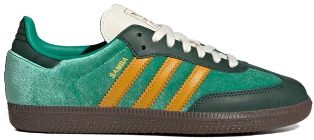 Giay Adidas Samba OG 'Court Green Preloved Yellow' JI2681