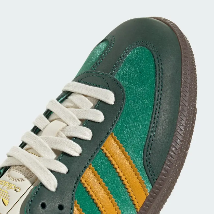 Giay Adidas Samba OG 'Court Green Preloved Yellow' JI2681