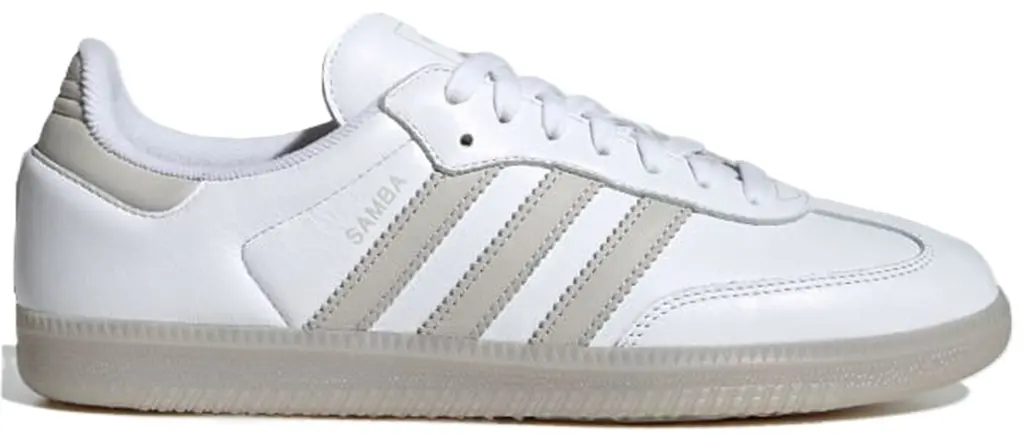 Giay Adidas Samba OG Footwear 'White Grey' JI3206