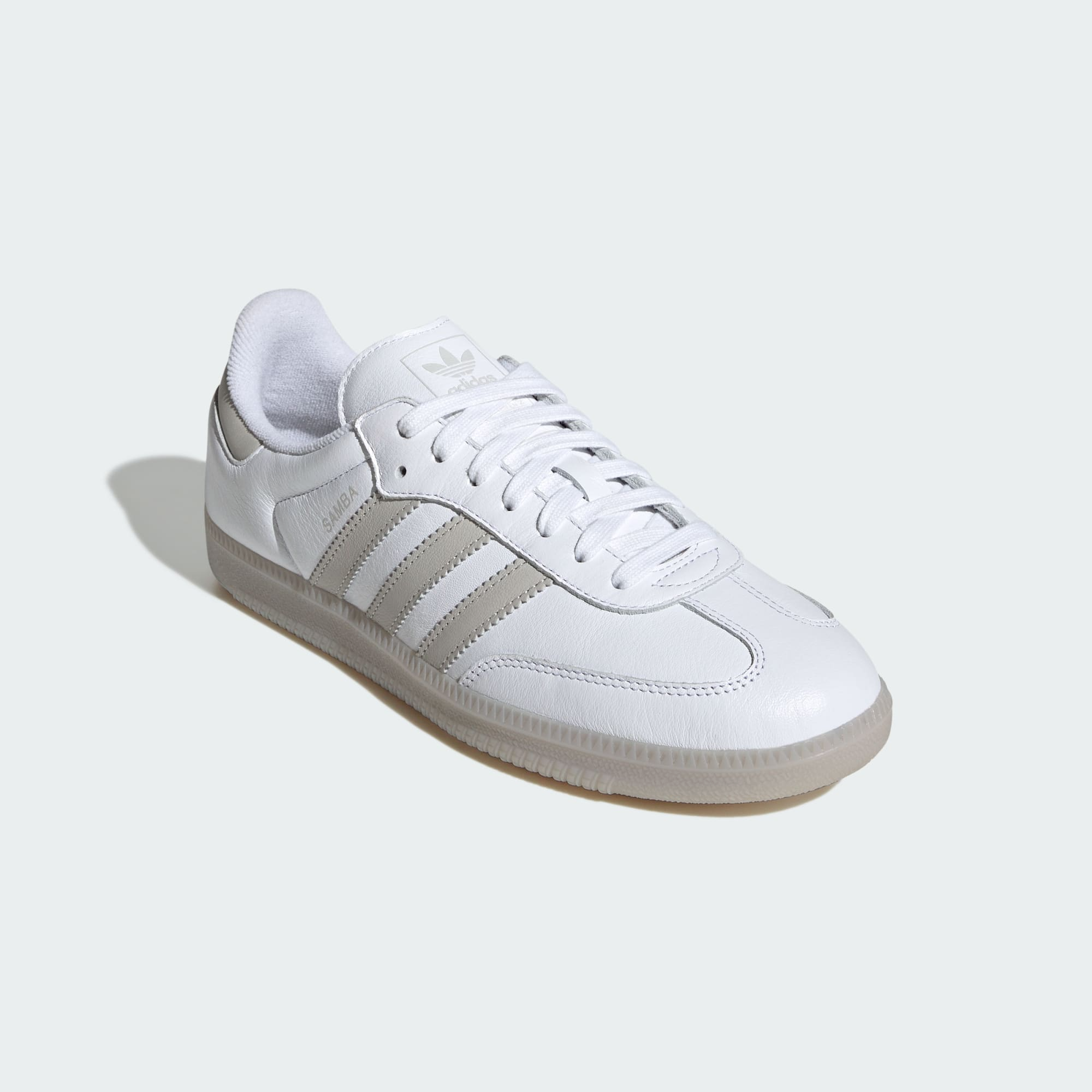 Giay Adidas Samba OG Footwear 'White Grey' JI3206