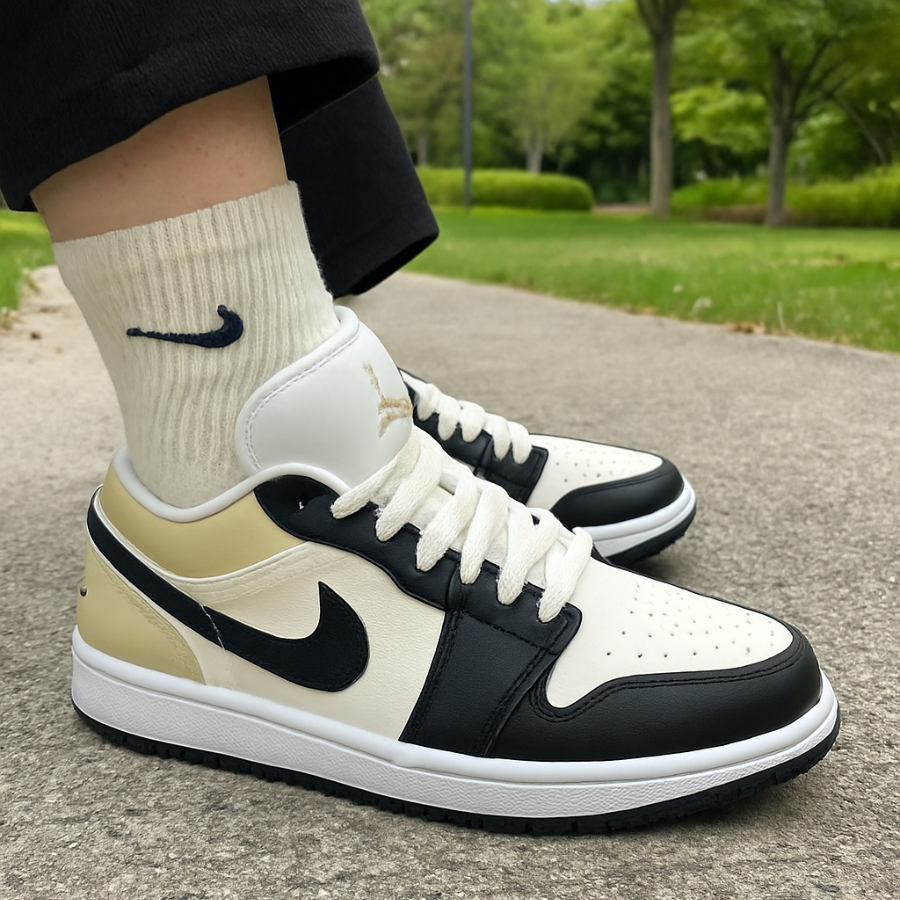 Giay Nike Air Jordan 1 Low 'Rattan' 553558-153