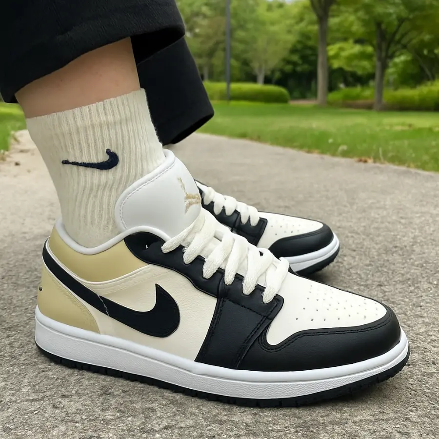 Giay Nike Air Jordan 1 Low 'Rattan' 553558-153