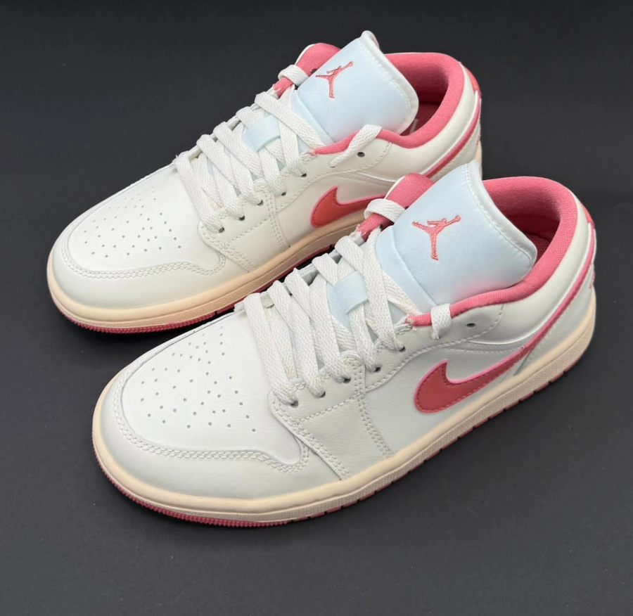 Giày Nike Air Jordan 1 Low 'Sail Guava Ice Pink Salt' DC0774-109 - Ảnh 3