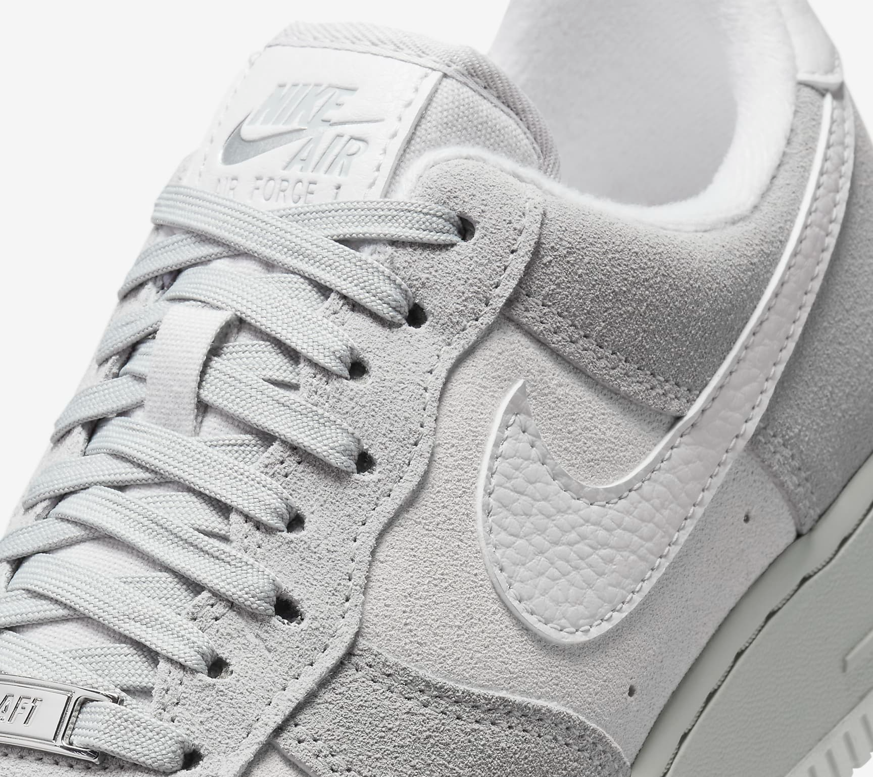 Giay Nike Air Force 1 '07 'Light Smoke Grey' HV3876-077