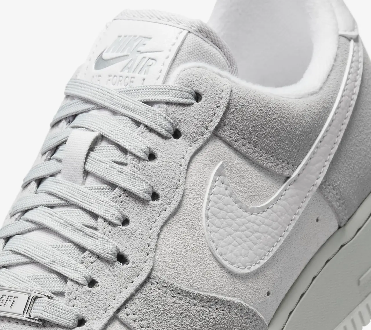 Giay Nike Air Force 1 '07 'Light Smoke Grey' HV3876-077