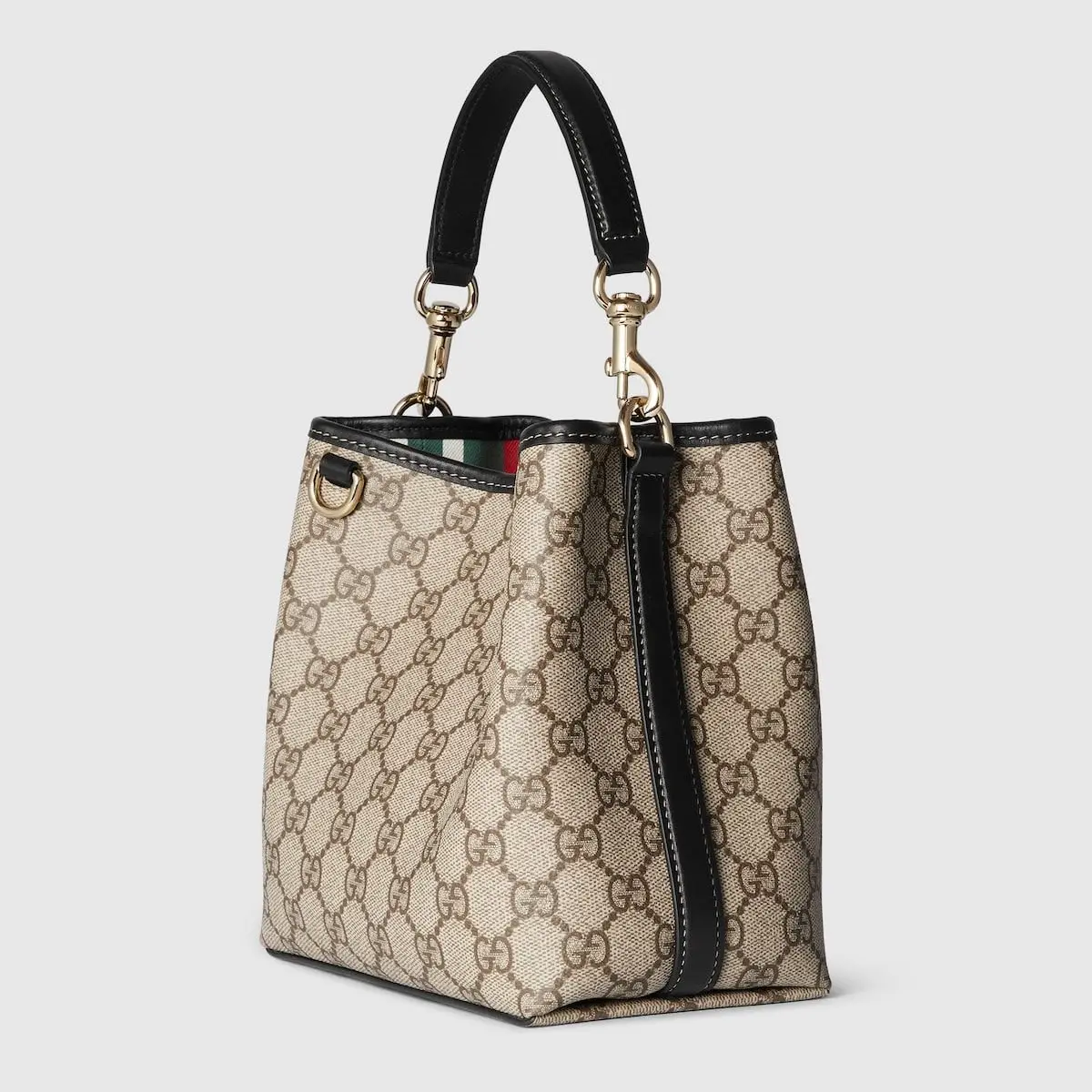 Tui Gucci GG Emblem Mini Bucket Bag 'Beige' 815118-FAD6L-9741
