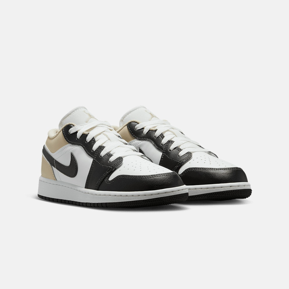 Giay Nike Air Jordan 1 Low GS 'White Rattan Off-Noir' 553560-153
