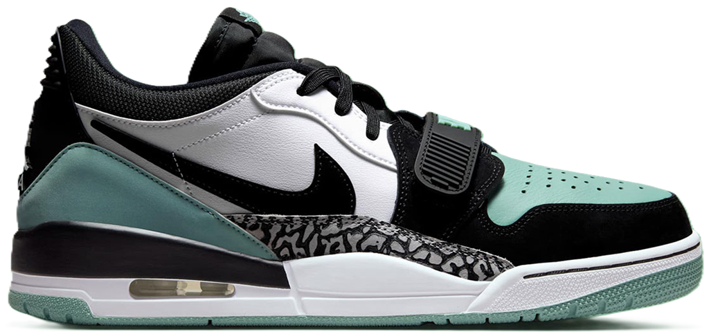 Giay Nike Air Jordan Legacy 312 Low 'White Black Neutral Grey Green' CD7069-109