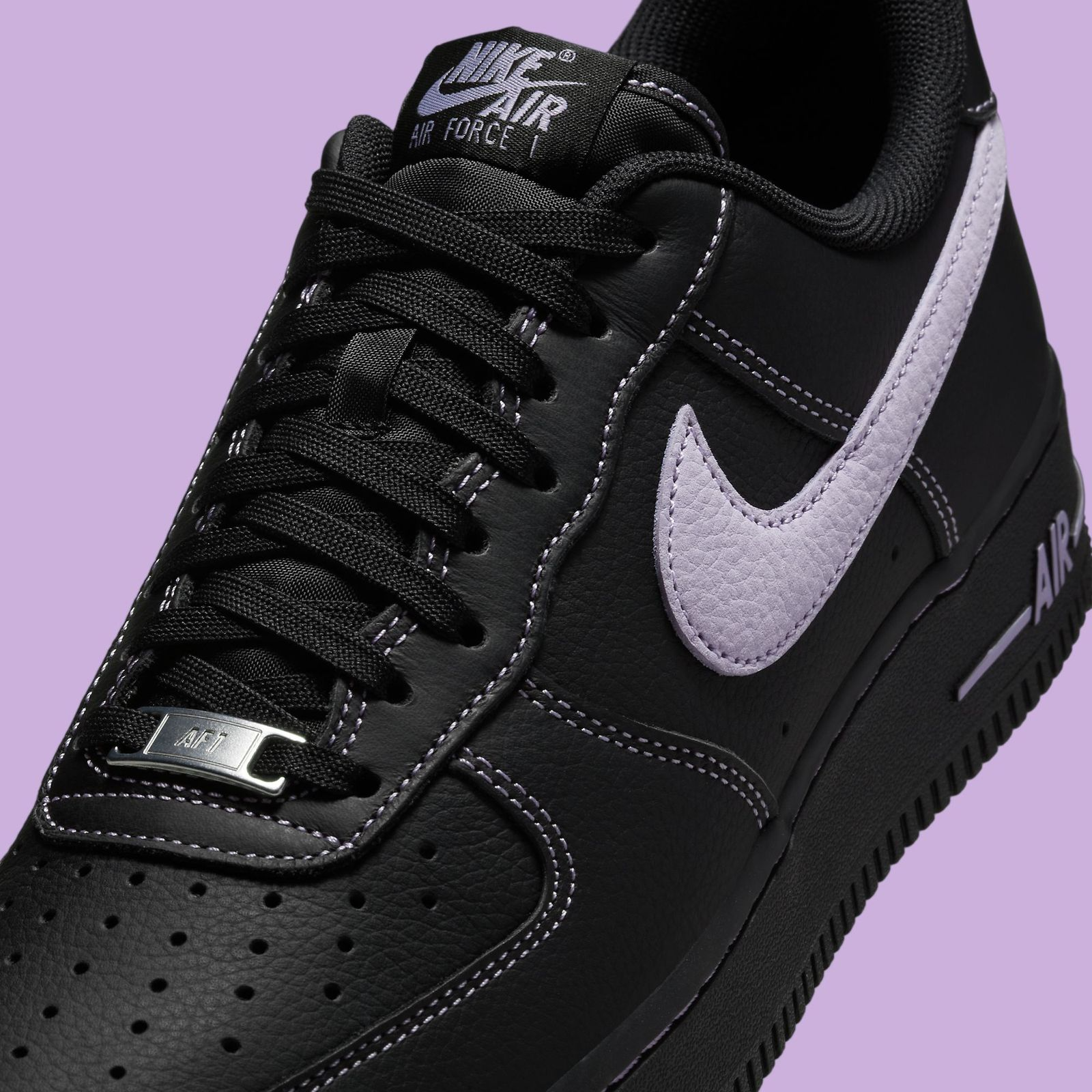 Giay Nike Air Force 1 Low 'Black Light Lilac' HQ2037-001