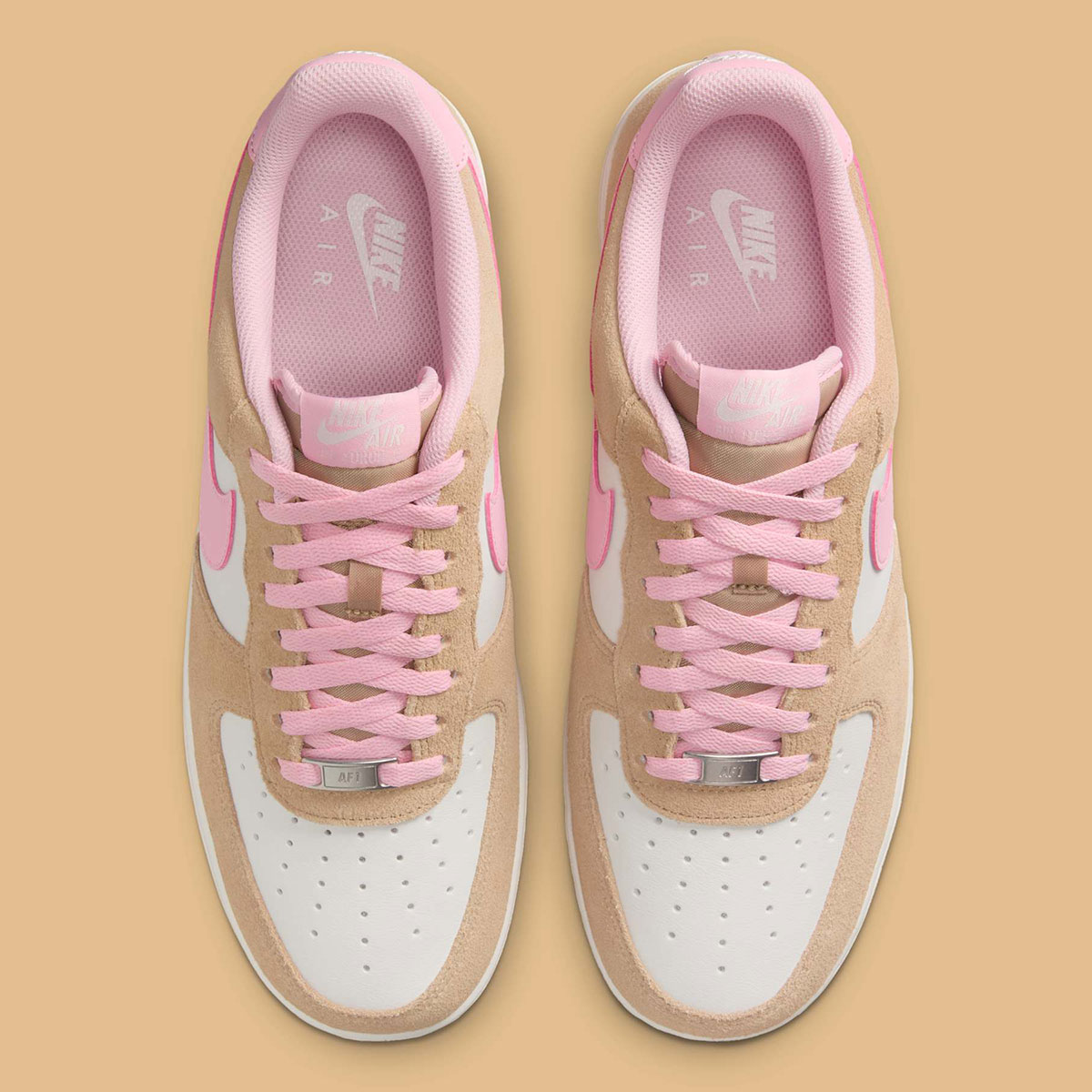 Giay Nike Air Force 1 Low 'Tan Pink' FQ8714-202