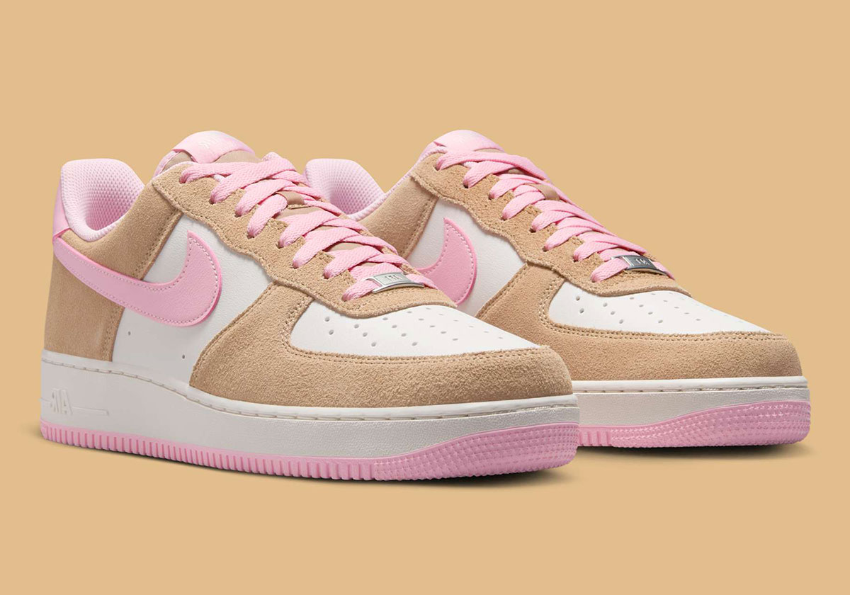 Giay Nike Air Force 1 Low 'Tan Pink' FQ8714-202