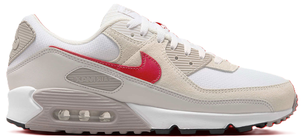 Giay Nike Air Max 90 'White Red' DM0029-113