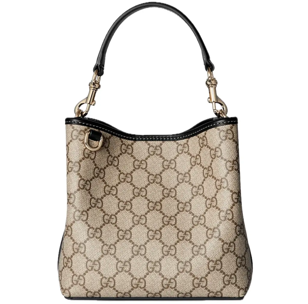 Tui Gucci GG Emblem Mini Bucket Bag 'Beige' 815118-FAD6L-9741