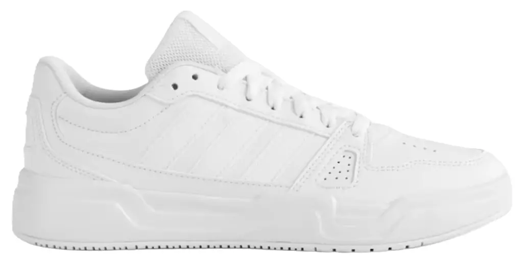 Giay Adidas Lite Baller PU “All White”  JS4358