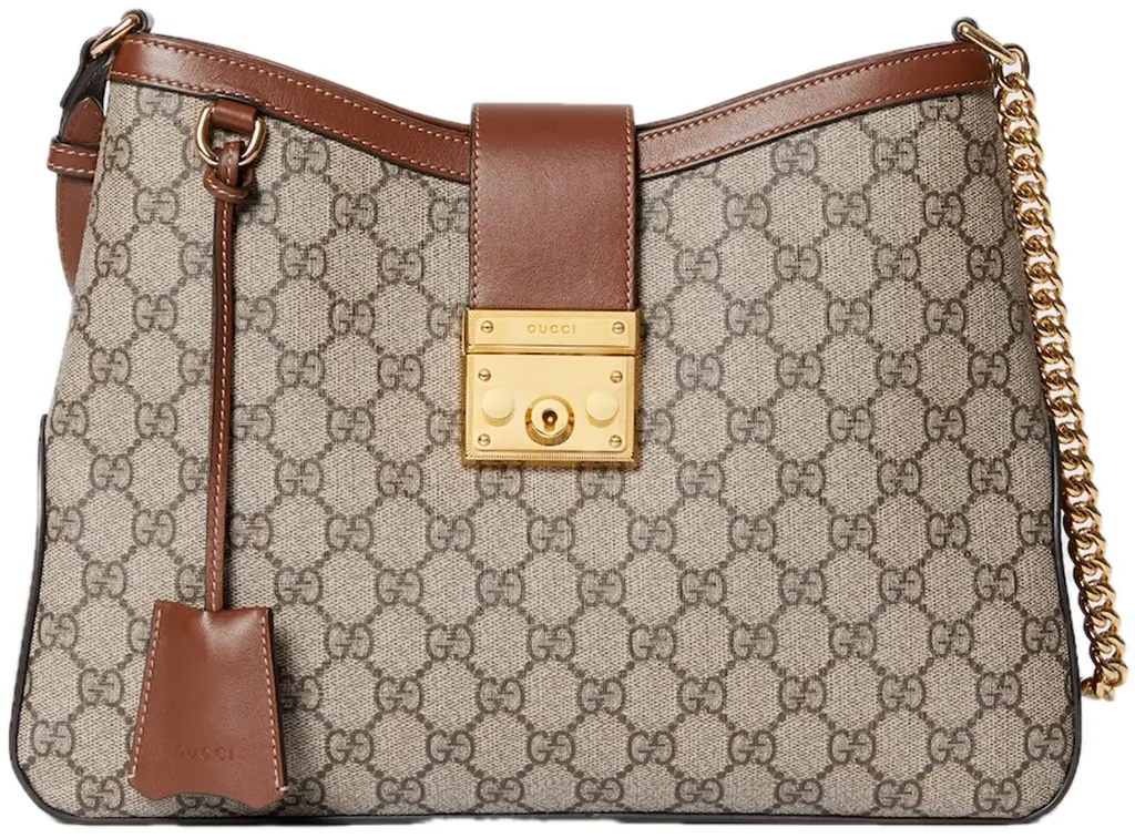 Tui Gucci Padlock GG Medium Shoulder Bag 'Beige' 795113-KHNKG-8534