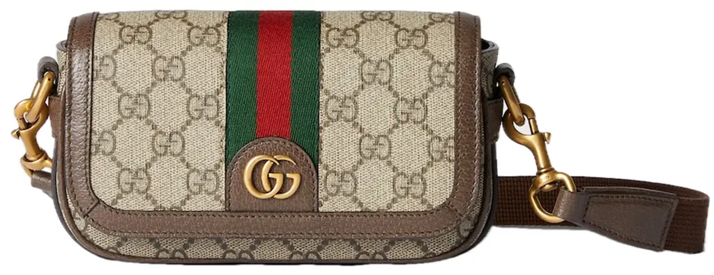 Tui Gucci Ophidia Super Mini Shoulder Bag 'Beige' 795466-FABIA-9741