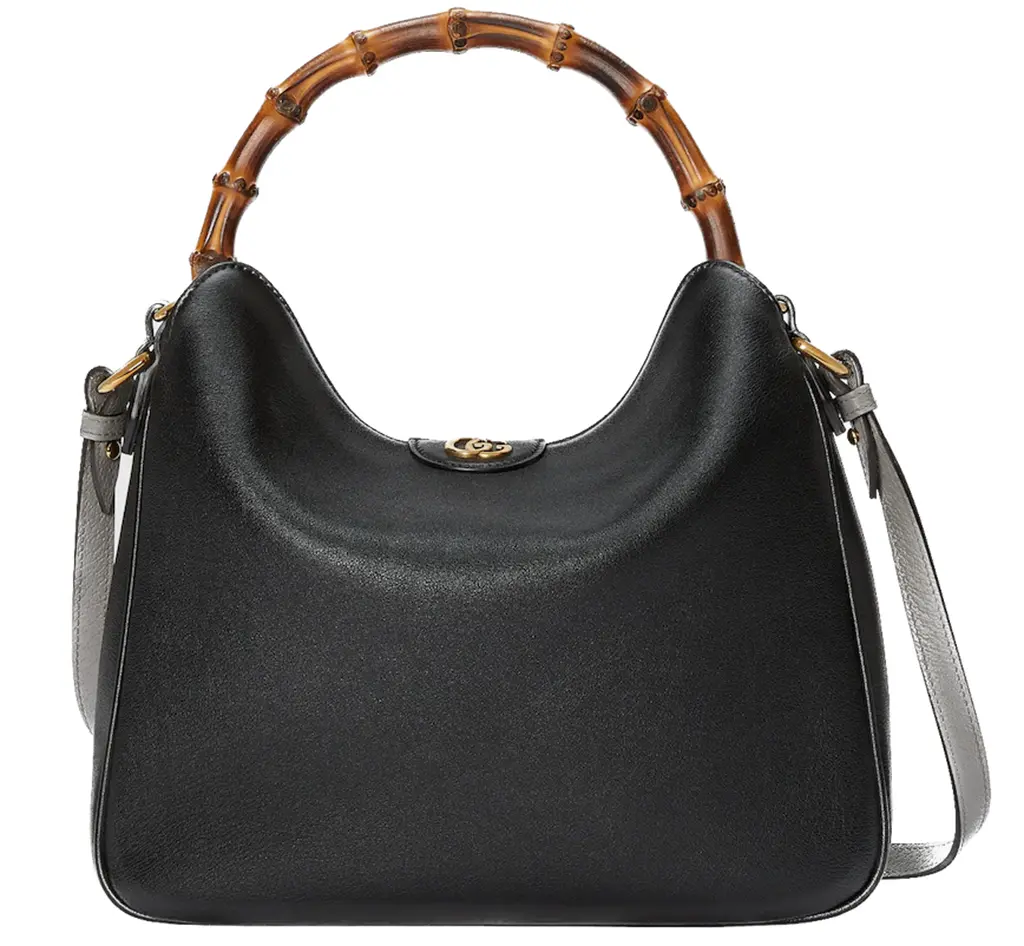 Tui Gucci Diana Medium Shoulder Bag 'Black' 746124-UAAAY-1092