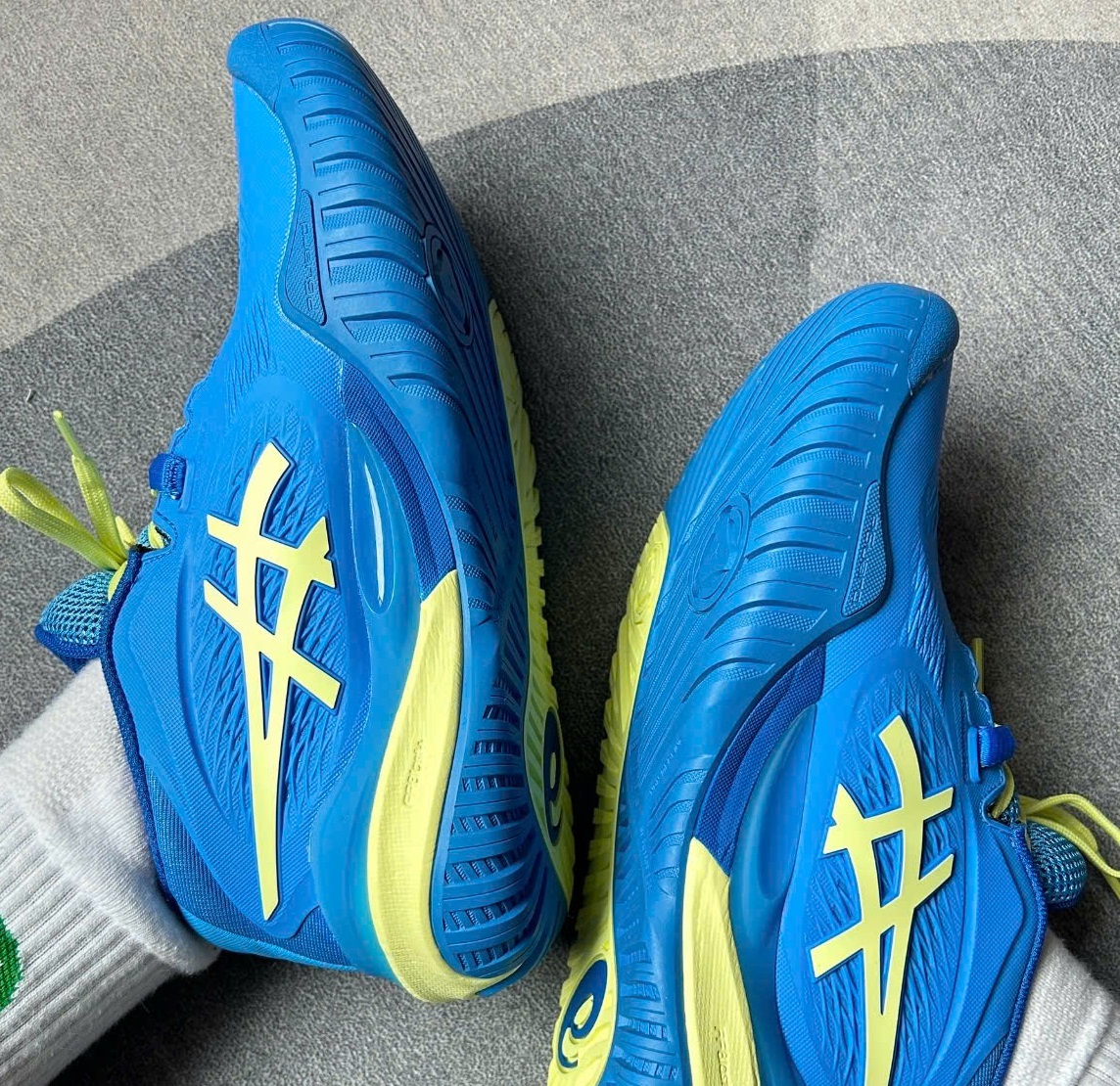 Alternative view of Giày Asics Gel-Resolution X 'Blue Coast' 1042A279-400