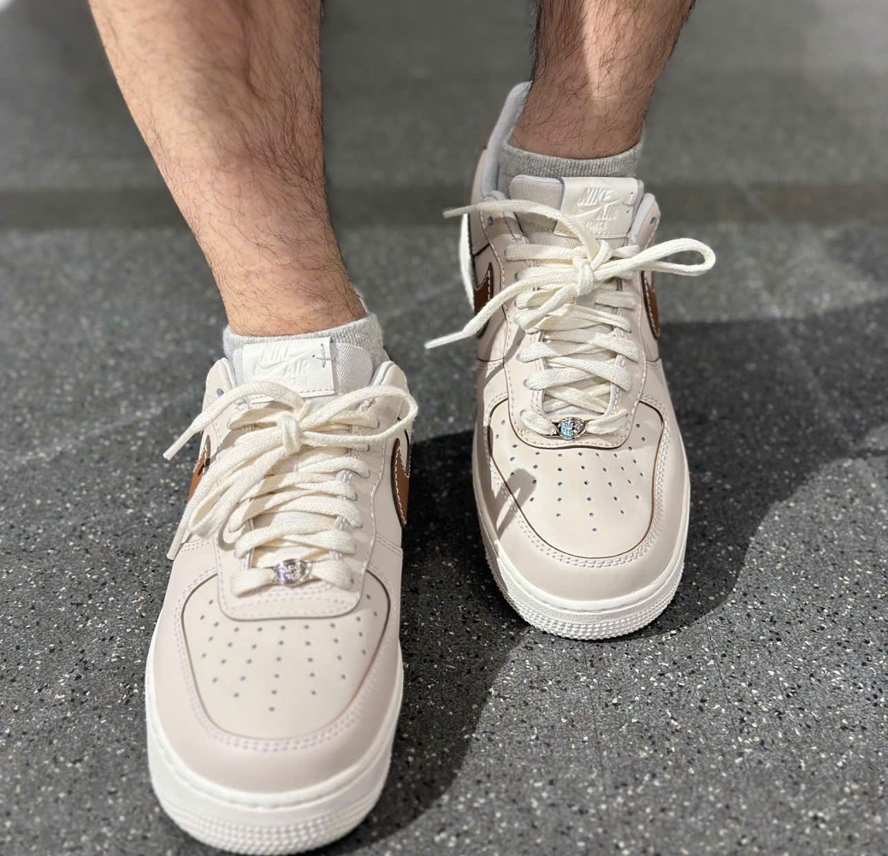 Giày Nike Air Force 1 'Pearl White' IB8865-221 - Ảnh 4