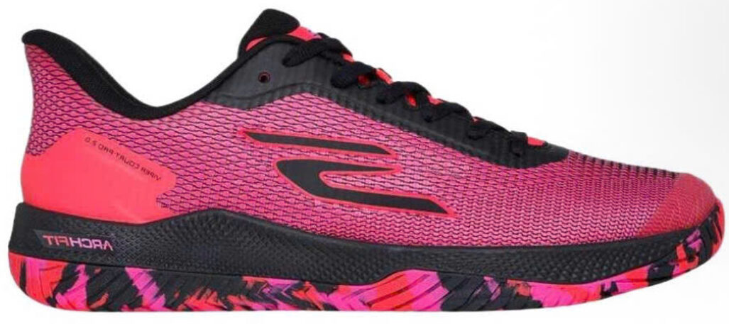 Giay Skechers Viper Court Pro 2.0 'Black Pink' 246109-BKHP