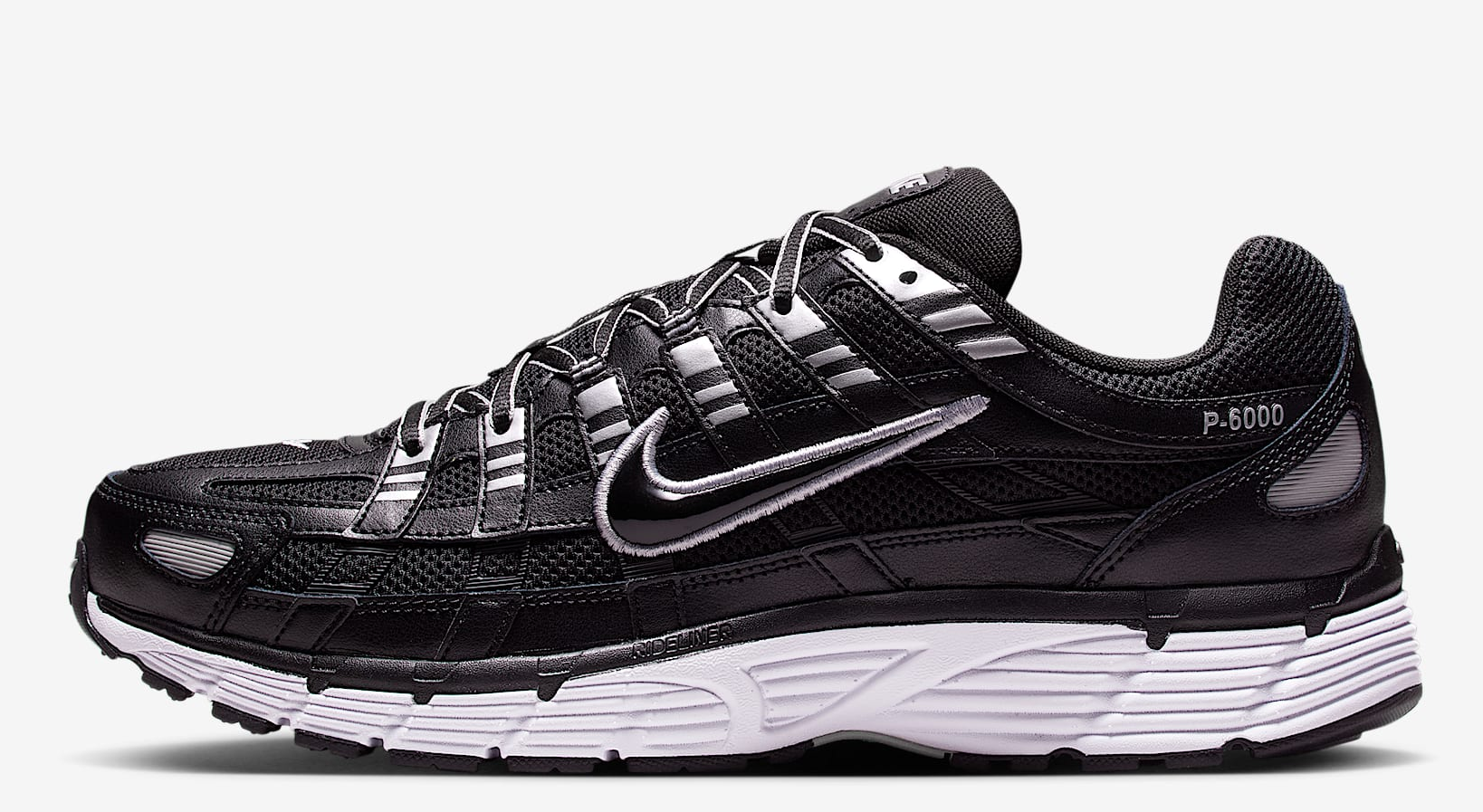 Giay Nike P-6000 'Black White Metallic Silver' CD6404-026