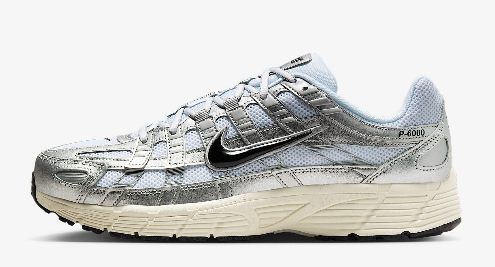 Giay Nike P-6000 'White Metallic Silver' CD6404-105