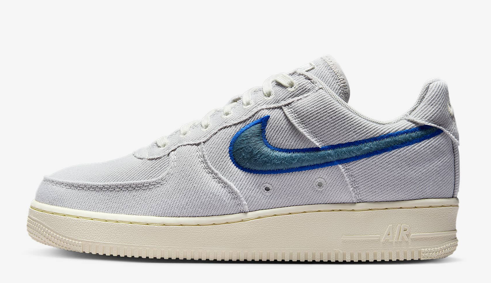 Giay Nike Air Force 1 Low Canvas 'Grey' HV1204-001