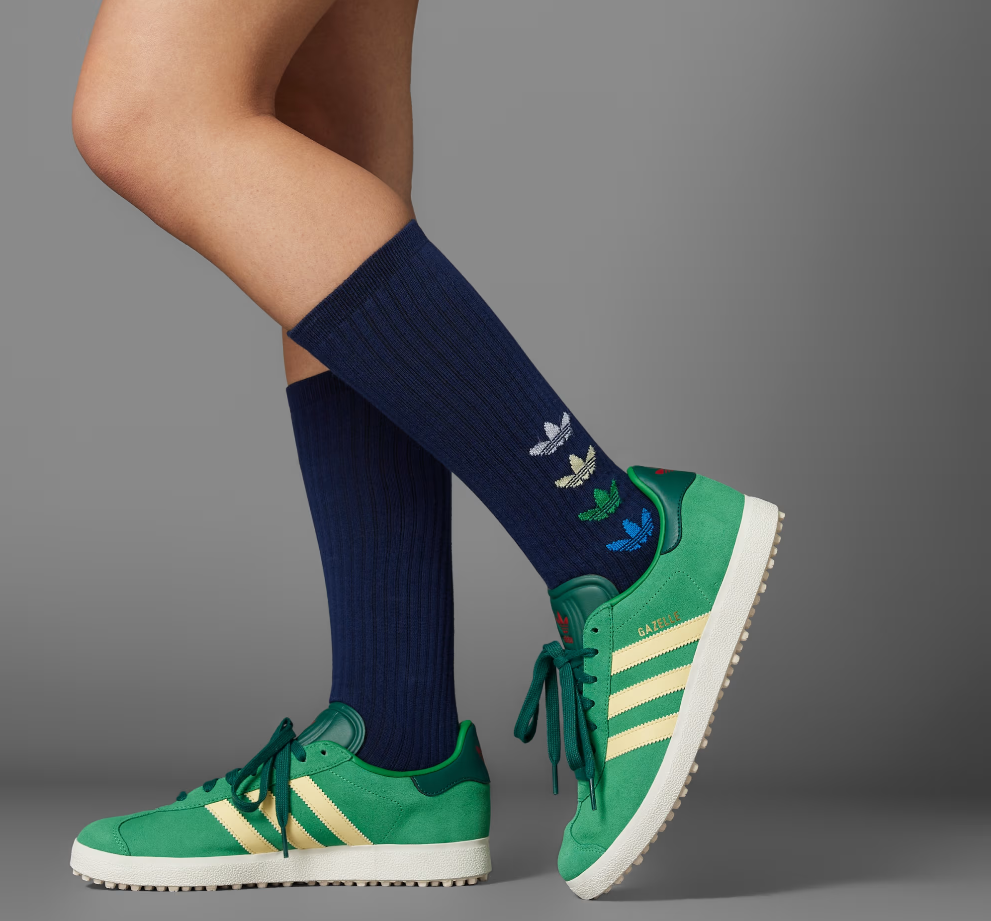 Giay Adidas Gazelle Spikeless Golf 'Collegiate Green' IH2268