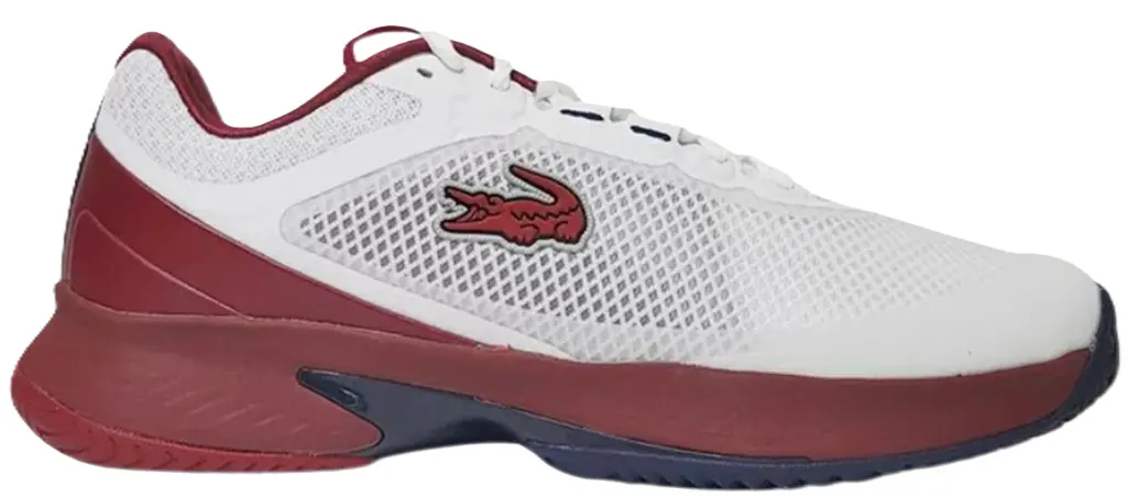 Giay Lacoste Tech Point Textile 'White Red' 746SMA00152G1