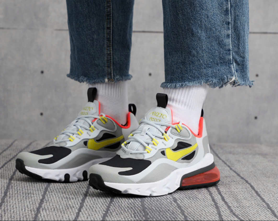 Giay Nike Air Max 270 React 'Smoke Grey High Voltage' BQ0103-023