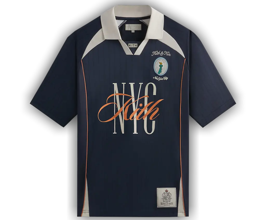 Ao Kith New York Edison Soccer Jersey 'Nocturnal' KHM032238-413