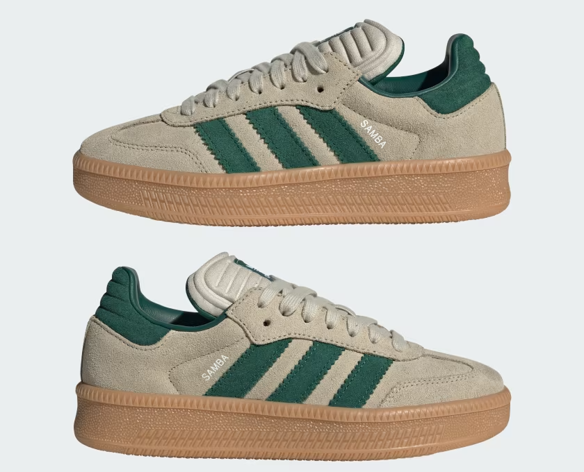 Giay Adidas Samba XLG 'Grey Green' JQ9886