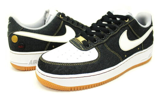 Giay Nike Air Force 1 '07 Low 'Black Denim' 630930-001