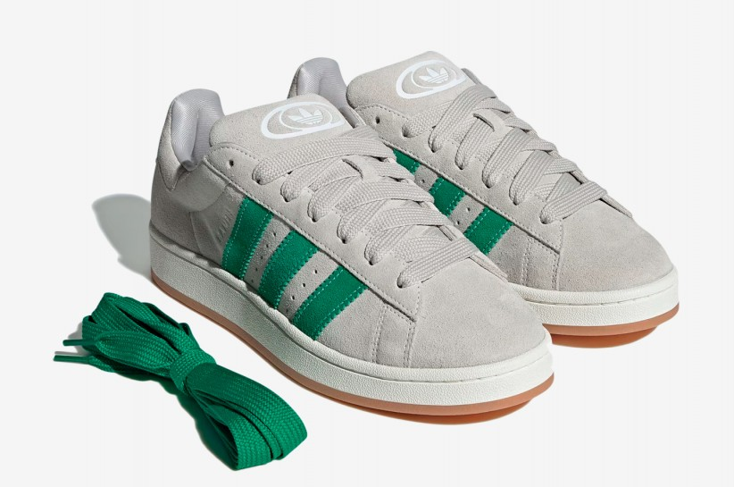 Giay Adidas Campus 00s 'Grey Green' JI3167