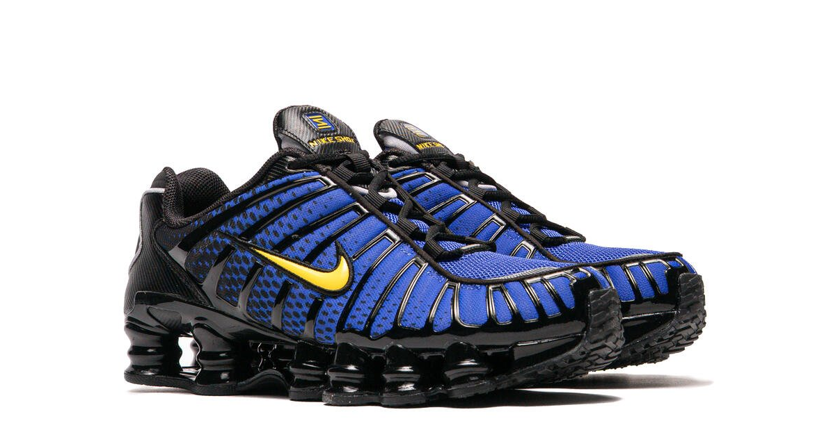 Giay Nike Shox TL 'Black Lyon Blue' IB7670-001